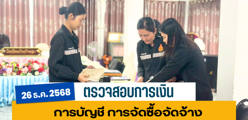 การตรวจสอบการเงินการบัญชี