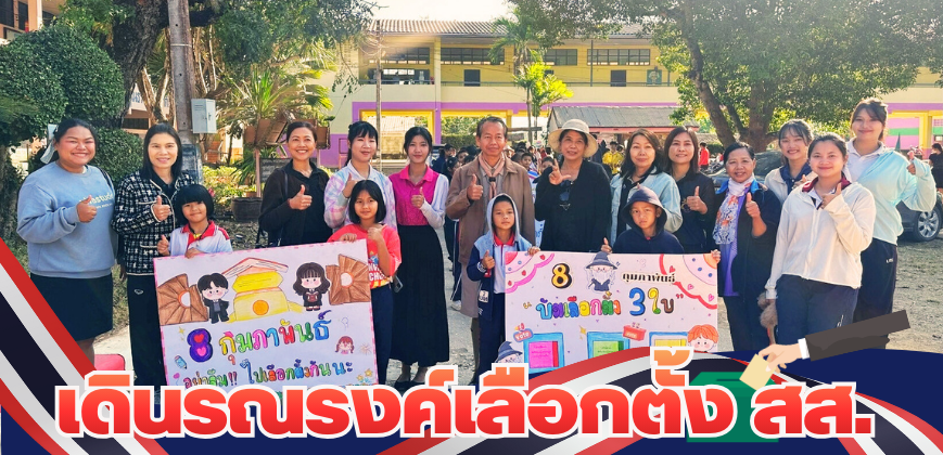 เดินรณรงค์เลือกตั้ง สส.